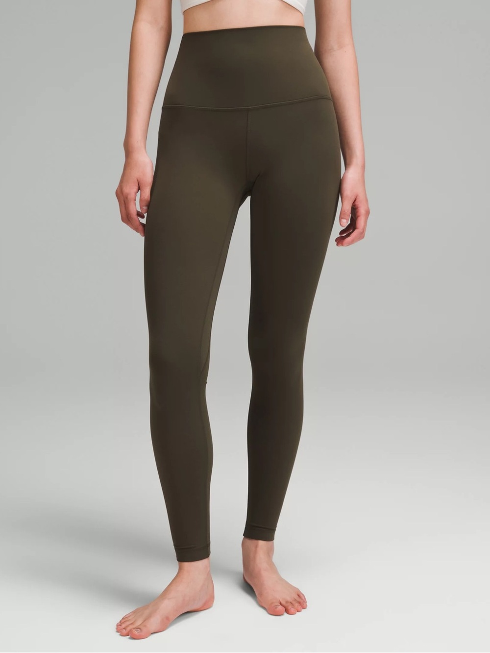 Lululemon army green align leggings